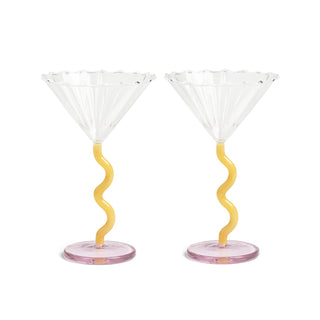 &Klevering Caramel Curve Coupe Set of 2