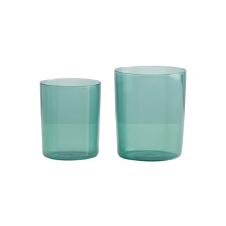 Maison Balzac Medium Teal Tumbler Set of 4 - La Gent Thoughtful Gifts